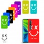 סמיילי כיסוי מגן קשיח בעיצוב אישי עם השם שלך ל Xiaomi Mi Note 10 Pro יחידה אחת סקרין מובייל