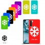שלג כיסוי מגן קשיח בעיצוב אישי עם השם שלך ל OnePlus Nord יחידה אחת סקרין מובייל