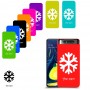 שלג כיסוי מגן קשיח בעיצוב אישי עם השם שלך ל Samsung Galaxy A80 יחידה אחת סקרין מובייל