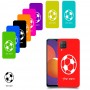 כדורגל - כדור כיסוי מגן קשיח בעיצוב אישי עם השם שלך ל Samsung Galaxy M12 יחידה אחת סקרין מובייל