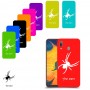 עכביש כיסוי מגן קשיח בעיצוב אישי עם השם שלך ל Samsung Galaxy A30 יחידה אחת סקרין מובייל
