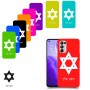 מגן דוד - ישראל כיסוי מגן קשיח בעיצוב אישי עם השם שלך ל Oppo Reno5 5G יחידה אחת סקרין מובייל