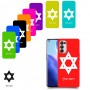 מגן דוד - ישראל כיסוי מגן קשיח בעיצוב אישי עם השם שלך ל Oppo Reno5 Pro 5G יחידה אחת סקרין מובייל