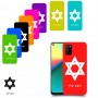 מגן דוד - ישראל כיסוי מגן קשיח בעיצוב אישי עם השם שלך ל Realme 7i יחידה אחת סקרין מובייל