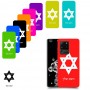 מגן דוד - ישראל כיסוי מגן קשיח בעיצוב אישי עם השם שלך ל Samsung Galaxy S20 Ultra יחידה אחת סקרין מובייל