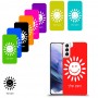 שמש כיסוי מגן קשיח בעיצוב אישי עם השם שלך ל Samsung Galaxy S21+ 5G יחידה אחת סקרין מובייל