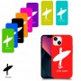 גלישה כיסוי מגן קשיח בעיצוב אישי עם השם שלך ל Apple iPhone 13 mini יחידה אחת סקרין מובייל