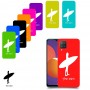 גלישה כיסוי מגן קשיח בעיצוב אישי עם השם שלך ל Samsung Galaxy M12 יחידה אחת סקרין מובייל