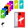 גלישה כיסוי מגן קשיח בעיצוב אישי עם השם שלך ל Samsung Galaxy Note10 Lite יחידה אחת סקרין מובייל