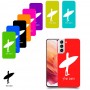גלישה כיסוי מגן קשיח בעיצוב אישי עם השם שלך ל Samsung Galaxy S21 5G יחידה אחת סקרין מובייל