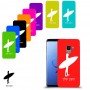גלישה כיסוי מגן קשיח בעיצוב אישי עם השם שלך ל Samsung Galaxy S9 יחידה אחת סקרין מובייל