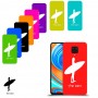 גלישה כיסוי מגן קשיח בעיצוב אישי עם השם שלך ל Xiaomi Redmi Note 9 Pro יחידה אחת סקרין מובייל