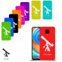 טלסקופ כיסוי מגן קשיח בעיצוב אישי עם השם שלך ל Xiaomi Redmi Note 9 Pro יחידה אחת סקרין מובייל
