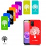 עץ כיסוי מגן קשיח בעיצוב אישי עם השם שלך ל Samsung Galaxy A03s יחידה אחת סקרין מובייל