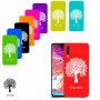 עץ כיסוי מגן קשיח בעיצוב אישי עם השם שלך ל Samsung Galaxy A70 יחידה אחת סקרין מובייל