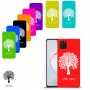 עץ כיסוי מגן קשיח בעיצוב אישי עם השם שלך ל Samsung Galaxy Note10 Lite יחידה אחת סקרין מובייל