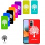 עץ כיסוי מגן קשיח בעיצוב אישי עם השם שלך ל Xiaomi Redmi Note 10 Pro יחידה אחת סקרין מובייל