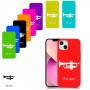 חצוצרה כיסוי מגן קשיח בעיצוב אישי עם השם שלך ל Apple iPhone 13 יחידה אחת סקרין מובייל