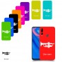 חצוצרה כיסוי מגן קשיח בעיצוב אישי עם השם שלך ל Huawei Y9 Prime (2019) יחידה אחת סקרין מובייל