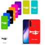 חצוצרה כיסוי מגן קשיח בעיצוב אישי עם השם שלך ל Xiaomi Redmi Note 8 יחידה אחת סקרין מובייל