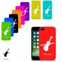 כינור כיסוי מגן קשיח בעיצוב אישי עם השם שלך ל Apple iPhone 7 יחידה אחת סקרין מובייל
