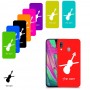 כינור כיסוי מגן קשיח בעיצוב אישי עם השם שלך ל Samsung Galaxy A40 יחידה אחת סקרין מובייל