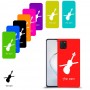 כינור כיסוי מגן קשיח בעיצוב אישי עם השם שלך ל Samsung Galaxy Note10 Lite יחידה אחת סקרין מובייל