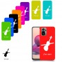כינור כיסוי מגן קשיח בעיצוב אישי עם השם שלך ל Xiaomi Redmi Note 10S יחידה אחת סקרין מובייל