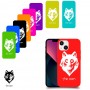זאב כיסוי מגן קשיח בעיצוב אישי עם השם שלך ל Apple iPhone 13 mini יחידה אחת סקרין מובייל