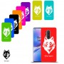 זאב כיסוי מגן קשיח בעיצוב אישי עם השם שלך ל OnePlus 8 Pro יחידה אחת סקרין מובייל