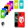 זאב כיסוי מגן קשיח בעיצוב אישי עם השם שלך ל Realme 8 5G יחידה אחת סקרין מובייל