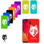 זאב כיסוי מגן קשיח בעיצוב אישי עם השם שלך ל Xiaomi Mi 8 יחידה אחת סקרין מובייל