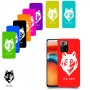 זאב כיסוי מגן קשיח בעיצוב אישי עם השם שלך ל Xiaomi Poco X3 GT יחידה אחת סקרין מובייל