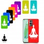 יוגה כיסוי מגן קשיח בעיצוב אישי עם השם שלך ל OnePlus 9 Pro יחידה אחת סקרין מובייל