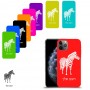 זברה כיסוי מגן קשיח בעיצוב אישי עם השם שלך ל Apple iPhone 11 Pro יחידה אחת סקרין מובייל