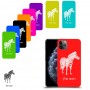 זברה כיסוי מגן קשיח בעיצוב אישי עם השם שלך ל Apple iPhone 11 Pro Max יחידה אחת סקרין מובייל