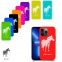 זברה כיסוי מגן קשיח בעיצוב אישי עם השם שלך ל Apple iPhone 13 Pro Max יחידה אחת סקרין מובייל