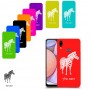 זברה כיסוי מגן קשיח בעיצוב אישי עם השם שלך ל Samsung Galaxy A10s יחידה אחת סקרין מובייל