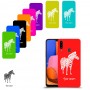 זברה כיסוי מגן קשיח בעיצוב אישי עם השם שלך ל Samsung Galaxy A20s יחידה אחת סקרין מובייל