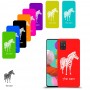 זברה כיסוי מגן קשיח בעיצוב אישי עם השם שלך ל Samsung Galaxy A51 יחידה אחת סקרין מובייל