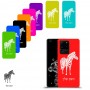 זברה כיסוי מגן קשיח בעיצוב אישי עם השם שלך ל Samsung Galaxy S20 Ultra 5G יחידה אחת סקרין מובייל