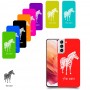 זברה כיסוי מגן קשיח בעיצוב אישי עם השם שלך ל Samsung Galaxy S21 5G יחידה אחת סקרין מובייל