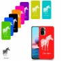 זברה כיסוי מגן קשיח בעיצוב אישי עם השם שלך ל Xiaomi Redmi Note 10 יחידה אחת סקרין מובייל