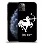 קשת כיסוי מגן קשיח בעיצוב אישי עם השם שלך ל Apple iPhone 11 Pro Max יחידה אחת סקרין מובייל