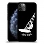 גלישת מפרש כיסוי מגן קשיח בעיצוב אישי עם השם שלך ל Apple iPhone 11 Pro Max יחידה אחת סקרין מובייל