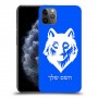 זאב כיסוי מגן קשיח בעיצוב אישי עם השם שלך ל Apple iPhone 11 Pro Max יחידה אחת סקרין מובייל