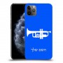 חצוצרה כיסוי מגן קשיח בעיצוב אישי עם השם שלך ל Apple iPhone 11 Pro Max יחידה אחת סקרין מובייל