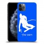 סקִי כיסוי מגן קשיח בעיצוב אישי עם השם שלך ל Apple iPhone 11 Pro Max יחידה אחת סקרין מובייל