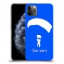 צניחה חופשית כיסוי מגן קשיח בעיצוב אישי עם השם שלך ל Apple iPhone 11 Pro Max יחידה אחת סקרין מובייל
