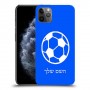 כדורגל - כדור כיסוי מגן קשיח בעיצוב אישי עם השם שלך ל Apple iPhone 11 Pro Max יחידה אחת סקרין מובייל